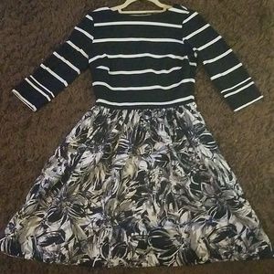 Taylor boat neck dress